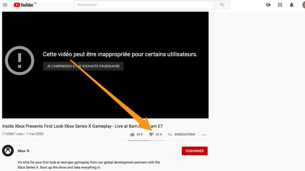 Retours du Xbox Inside // Source : Capture YouTube Retours du Xbox Inside // Source : Capture YouTube