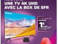 Offre Internet + TV de SFR // Source : SFR
