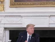 Donald Trump, le 8 mai 2020. // Source : Shealah Craighead