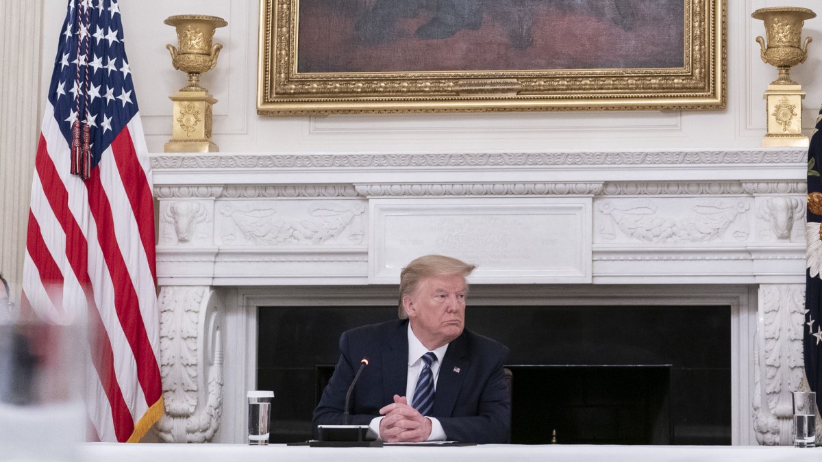Donald Trump, le 8 mai 2020. // Source : Shealah Craighead Donald Trump, le 8 mai 2020. // Source : Shealah Craighead