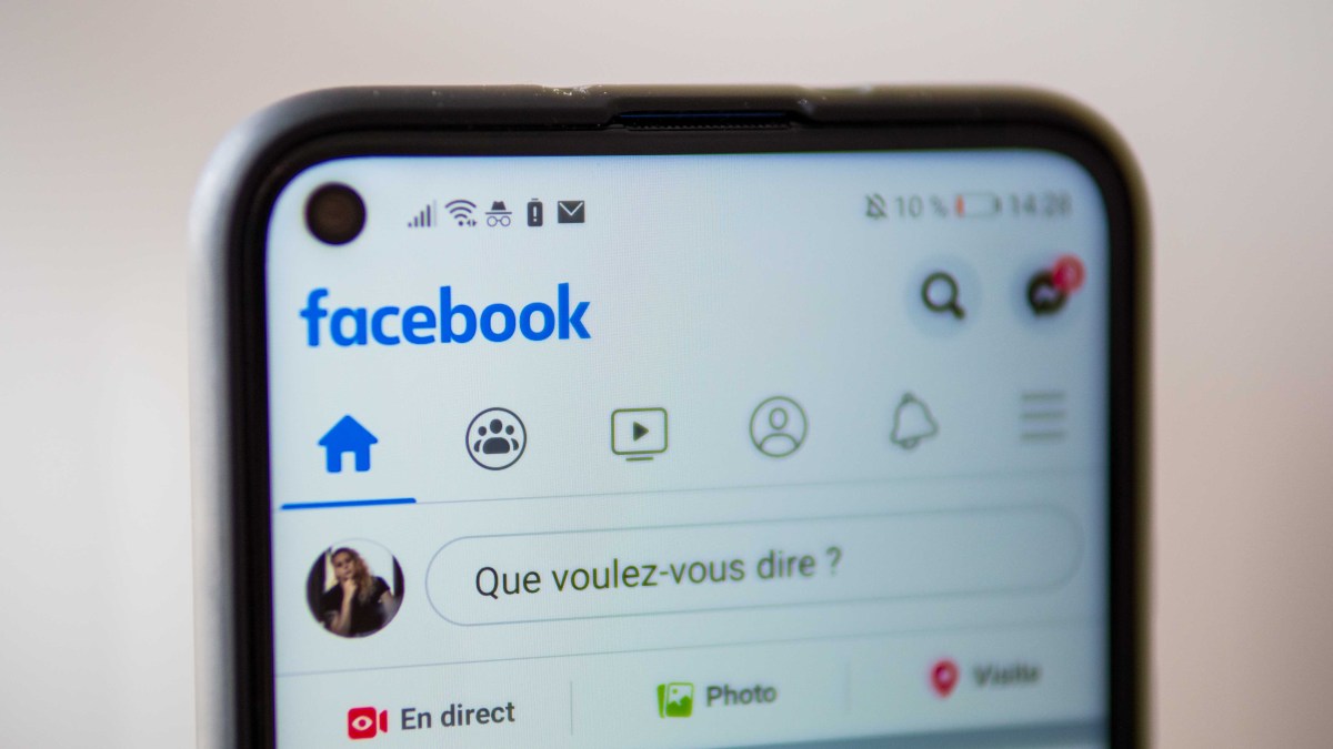 Facebook // Source : Louise Audry pour Numerama Facebook // Source : Louise Audry pour Numerama