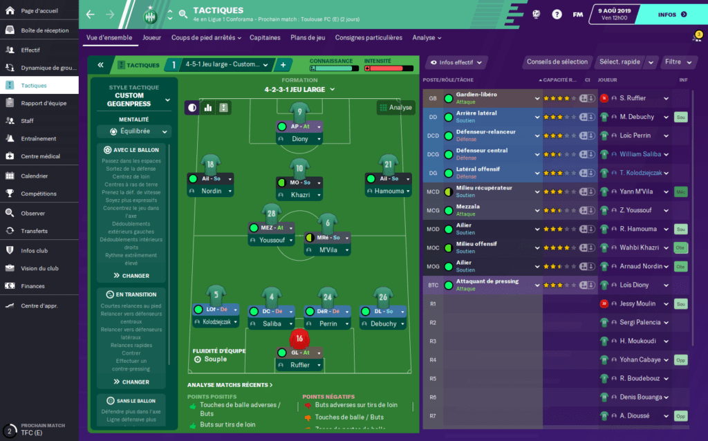 Football Manager est une simulation de gestion de club de foot // Source : Football Manager Football Manager est une simulation de gestion de club de foot // Source : Football Manager
