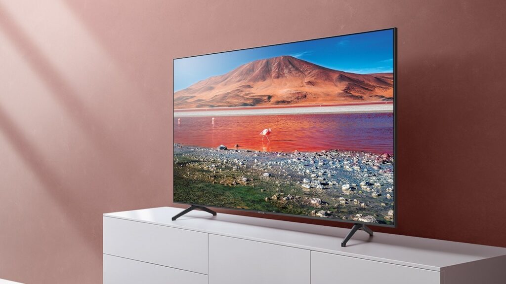 Téléviseur Samsung TU7125 // Source : Samsung Téléviseur Samsung TU7125 // Source : Samsung