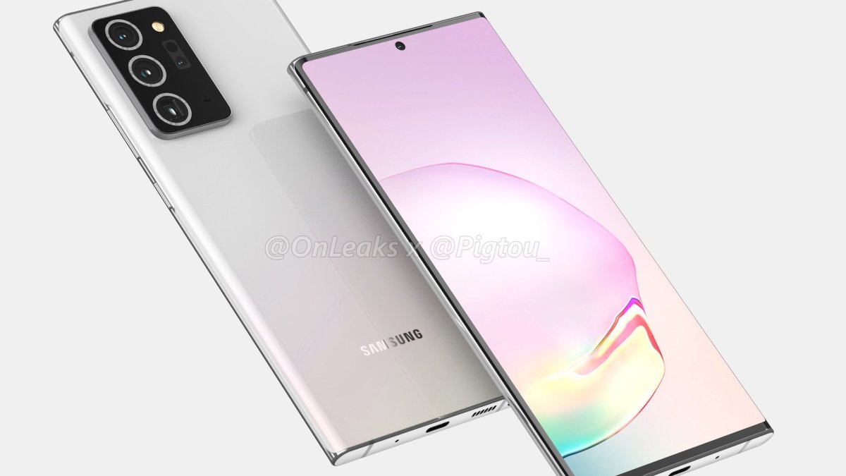 Leak Samsung Note 20+ // Source : Pigtou Leak Samsung Note 20+ // Source : Pigtou