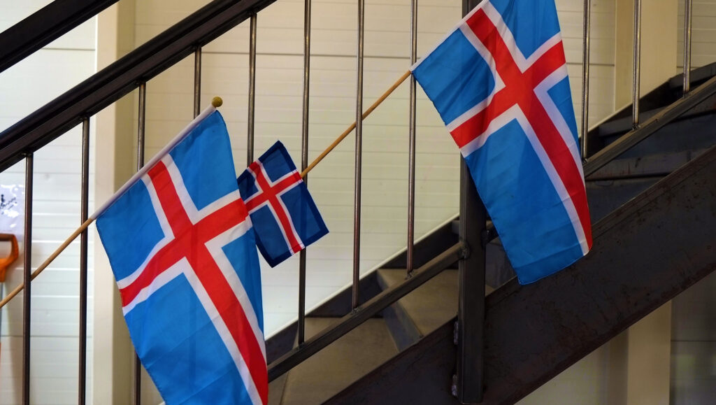 Islande drapeau Islande drapeau