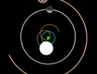 Une animation pour comprendre comment les corps orbitent dans le système solaire. // Source : Capture d'écran YouTube James O'Donoghue