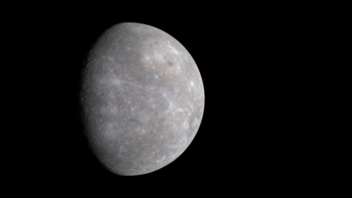 Mercure. // Source : Wikimedia/CC/Nasa/JPL (photo recadrée et modifiée) Mercure. // Source : Wikimedia/CC/Nasa/JPL (photo recadrée et modifiée)