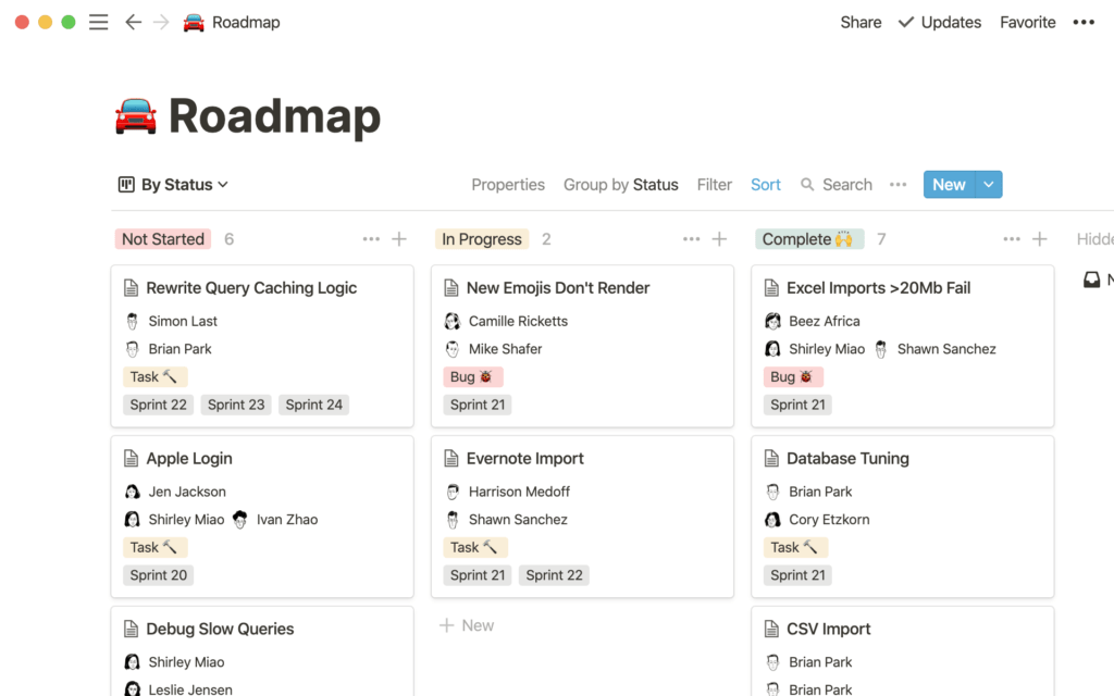 Notion app Notion app