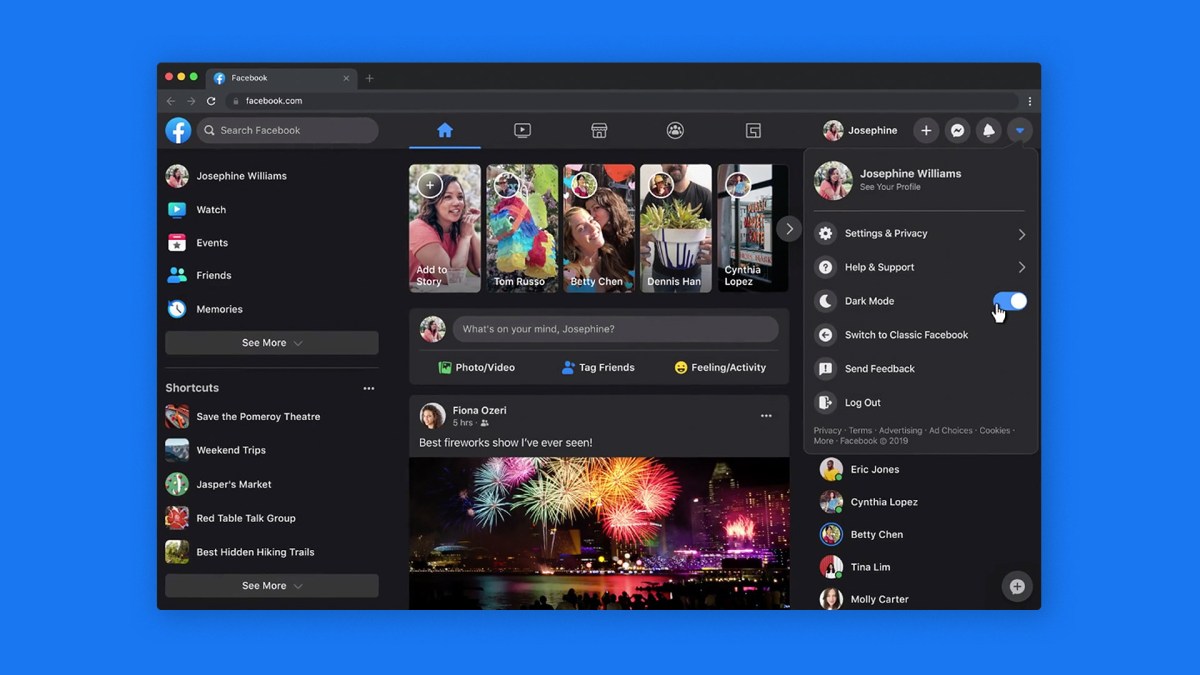 Le nouveau Facebook // Source : Facebook Le nouveau Facebook // Source : Facebook
