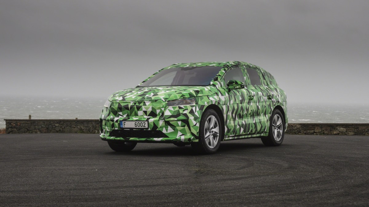 SUV électrique Skoda Enyaq iV // Source : Skoda SUV électrique Skoda Enyaq iV // Source : Skoda