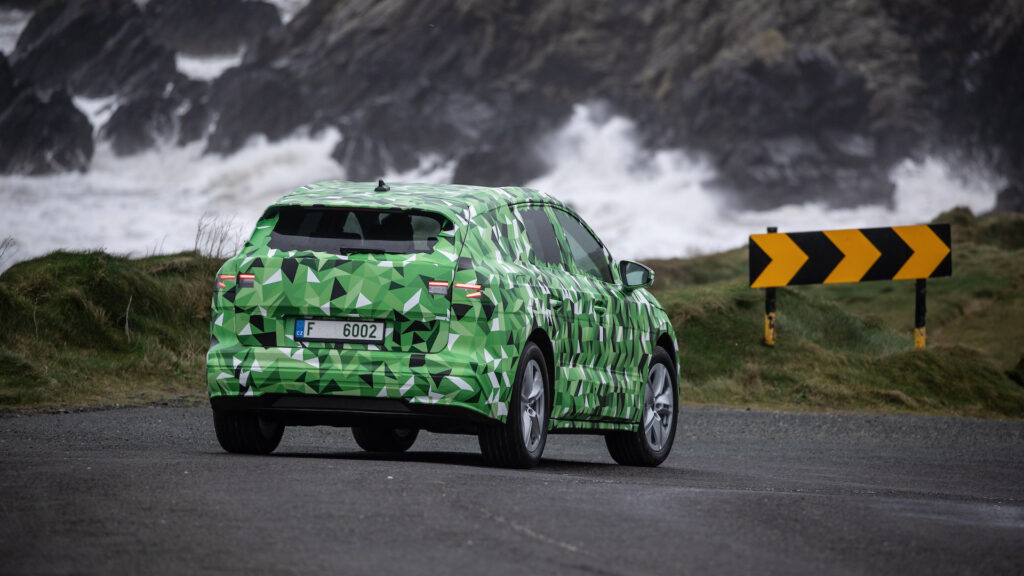 SUV électrique Skoda Enyaq iV // Source : Skoda SUV électrique Skoda Enyaq iV // Source : Skoda