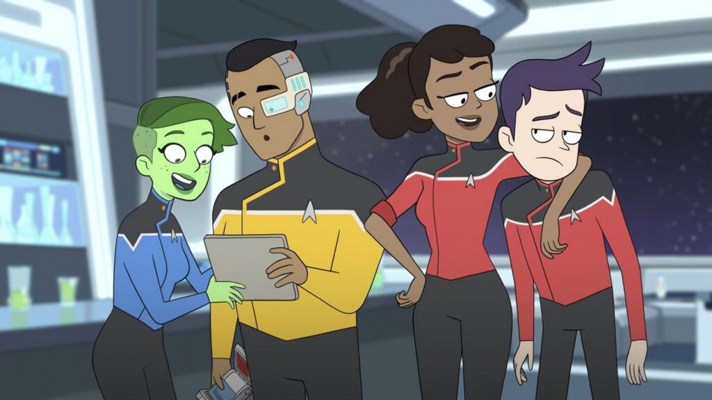 Lower Decks aura probablement un côté Rick & Morty, mais s'inscrira en tout cas dans la chronologie Star Trek. // Source : CBS