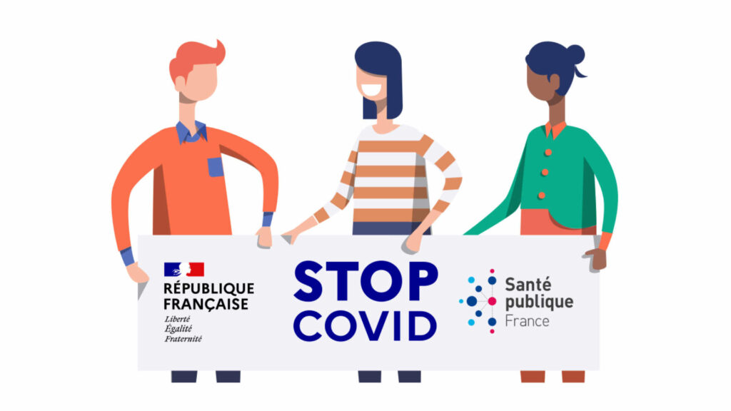 Visuel officiel de StopCovid // Source : Gouvernement