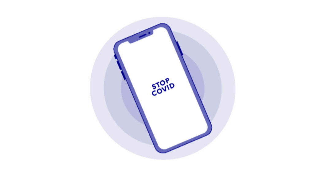 Un logo StopCovid réalisé par le gouvernement // Source : Ministère de l'Economie Un logo StopCovid réalisé par le gouvernement // Source : Ministère de l'Economie