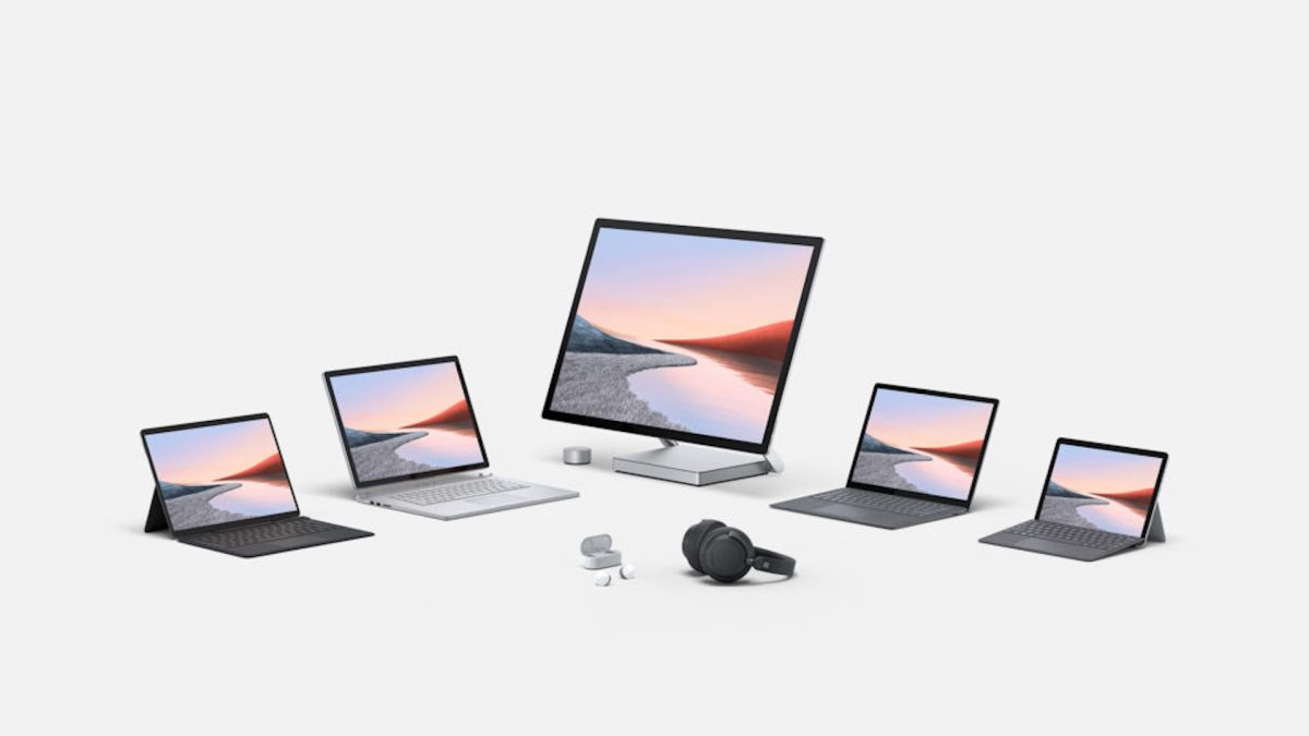 Gamme Surface 2020 // Source : Microsoft Gamme Surface 2020 // Source : Microsoft