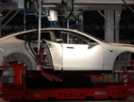 Tesla usine Fremont // Source : Maurizio Pesce
