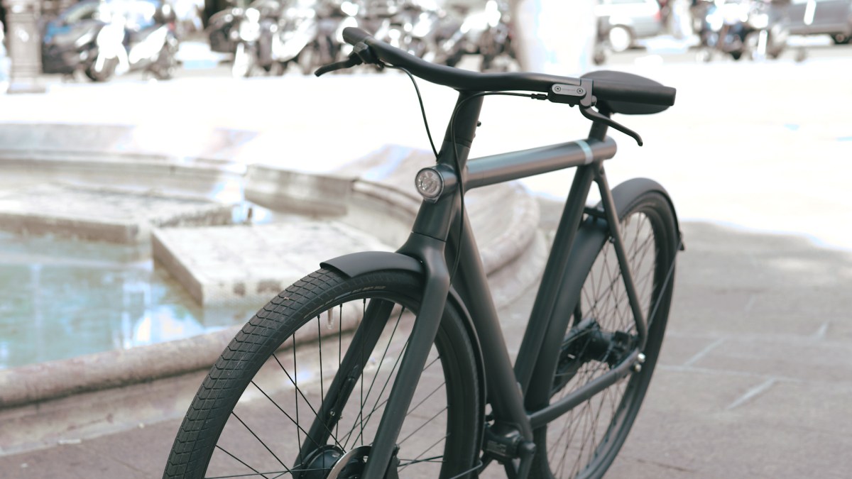 VanMoof Electrified S3 // Source : Louise Audry pour Numerama VanMoof Electrified S3 // Source : Louise Audry pour Numerama