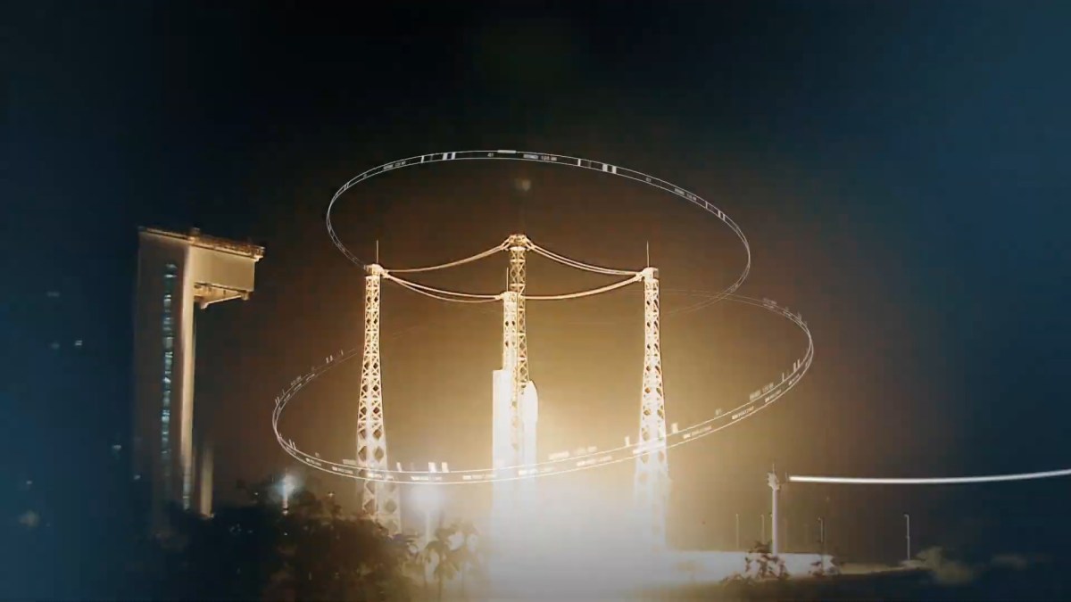 Arianespace VV16 Vega SSMS // Source : Arianespace Arianespace VV16 Vega SSMS // Source : Arianespace