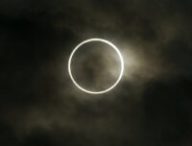 Éclipse annulaire de Soleil. // Source : Flickr/CC/Hidetsugu Tonomura (photo recadrée)
