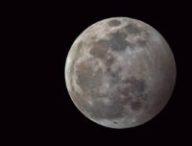 Éclipse de Lune par la pénombre, 10 janvier 2020. // Source : Flickr/CC/Giuseppe Donatiello (photo recadrée et modifiée)