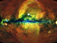 L'Univers vu par eROSITA. // Source : Jeremy Sanders, Hermann Brunner and the eSASS team (MPE); Eugene Churazov, Marat Gilfanov (on behalf of IKI)