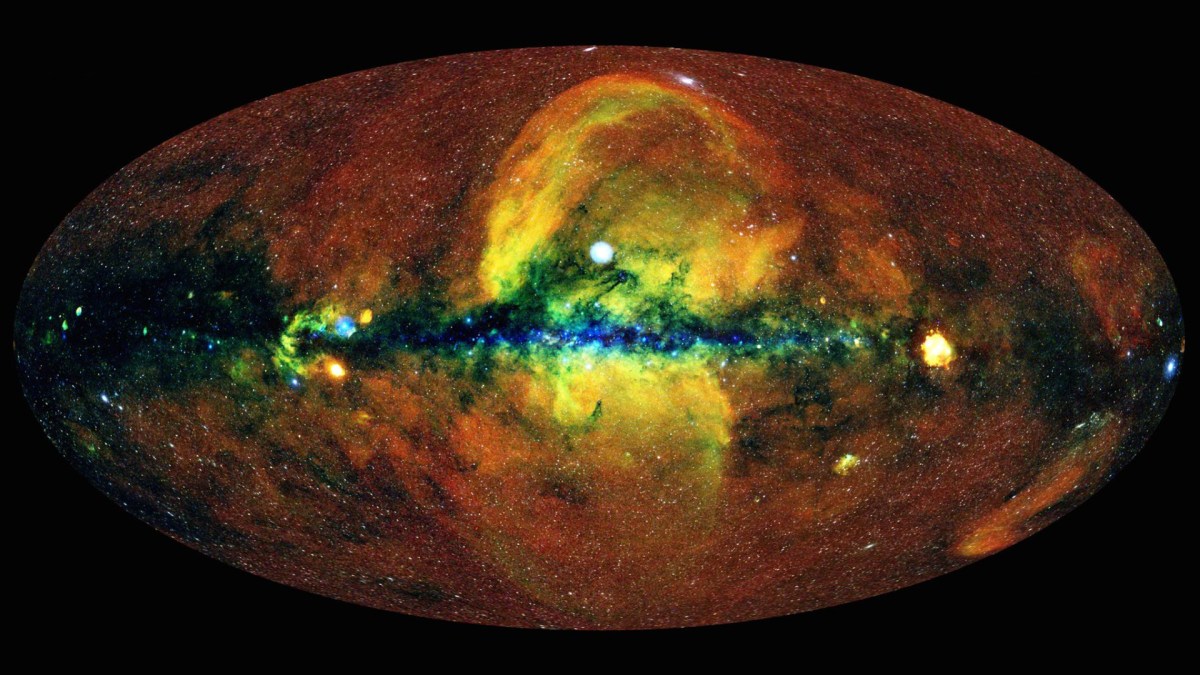 L'Univers vu par eROSITA. // Source : Jeremy Sanders, Hermann Brunner and the eSASS team (MPE); Eugene Churazov, Marat Gilfanov (on behalf of IKI) L'Univers vu par eROSITA. // Source : Jeremy Sanders, Hermann Brunner and the eSASS team (MPE); Eugene Churazov, Marat Gilfanov (on behalf of IKI)