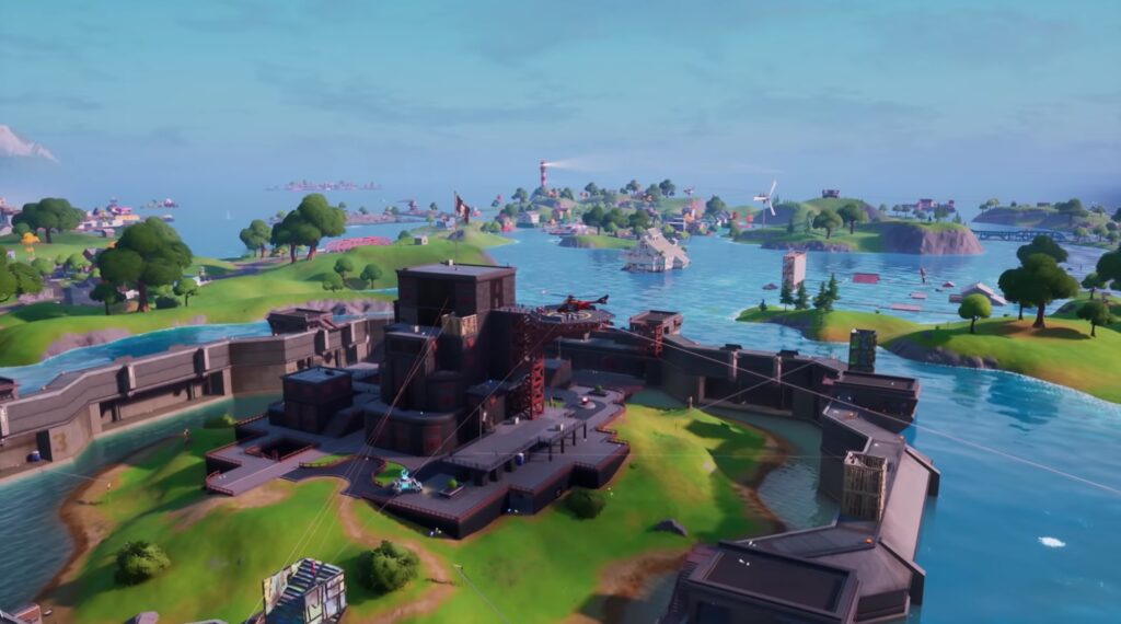 Nouveaux lieux dans Fortnite saison 3 chapitre 2 // Source : YouTube/Fortnite
