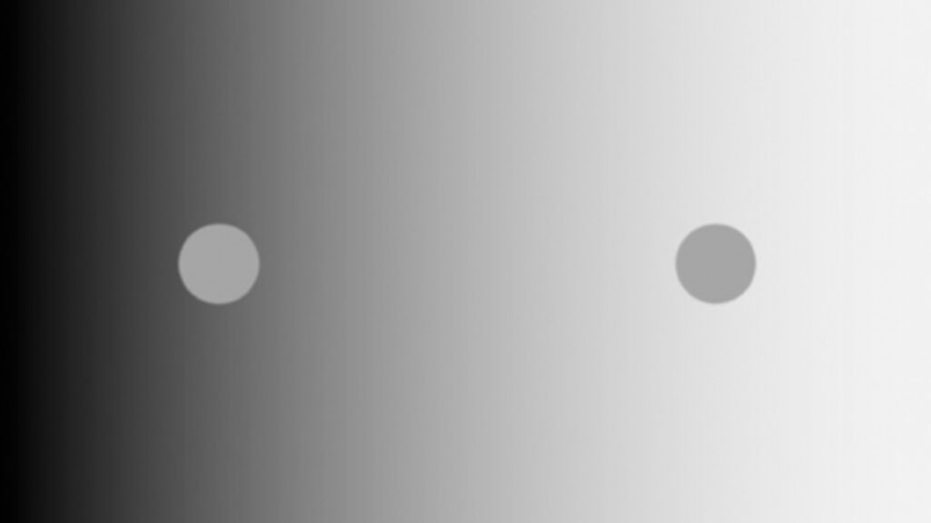Une célèbre illusion d'optique qui joue sur les contrastes. // Source : MIT Une célèbre illusion d'optique qui joue sur les contrastes. // Source : MIT