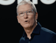 Tim Cook faisant Oooooh à Intel // Source : Apple