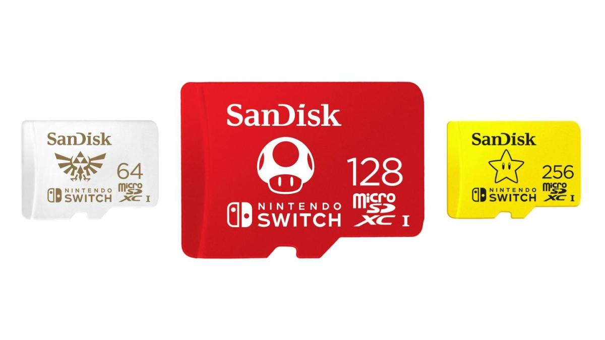 microSD Nintendo 64 128 et 256 Go microSD Nintendo 64 128 et 256 Go