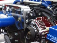 Un moteur de voiture // Source : Pixabay