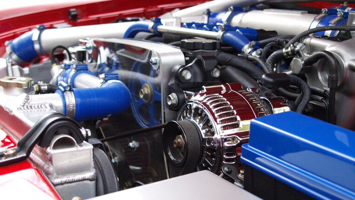 Un moteur de voiture // Source : Pixabay Un moteur de voiture // Source : Pixabay