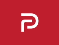 Le logo de Parler // Source : Parler