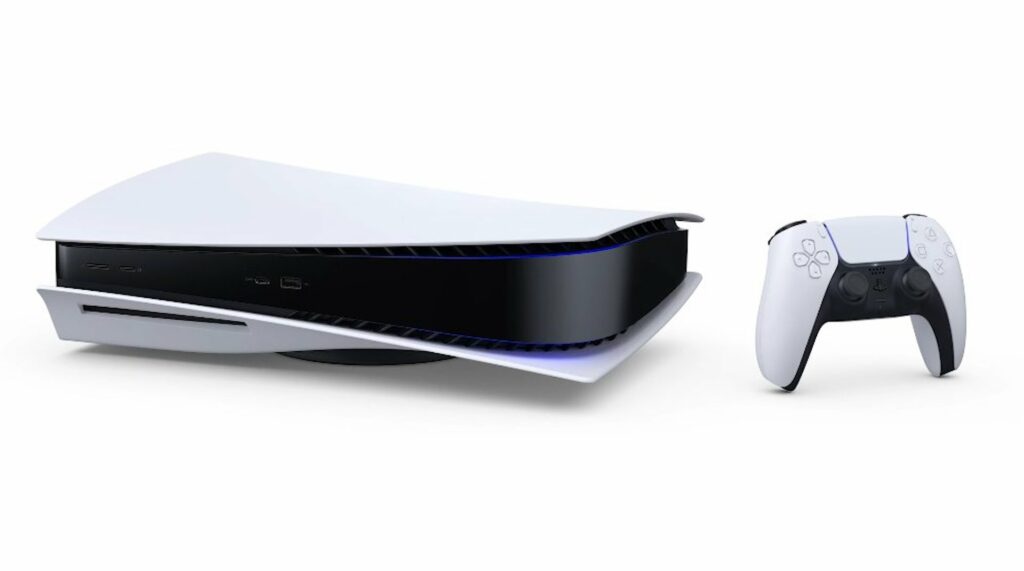 La PS5 peut se positionner à l'horizontale La PS5 peut se positionner à l'horizontale