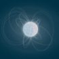 Vue d'artiste d'une étoile à neutrons. // Source : ESA
