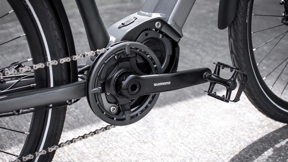 Le moteur Shimano // Source : Triumph Le moteur Shimano // Source : Triumph