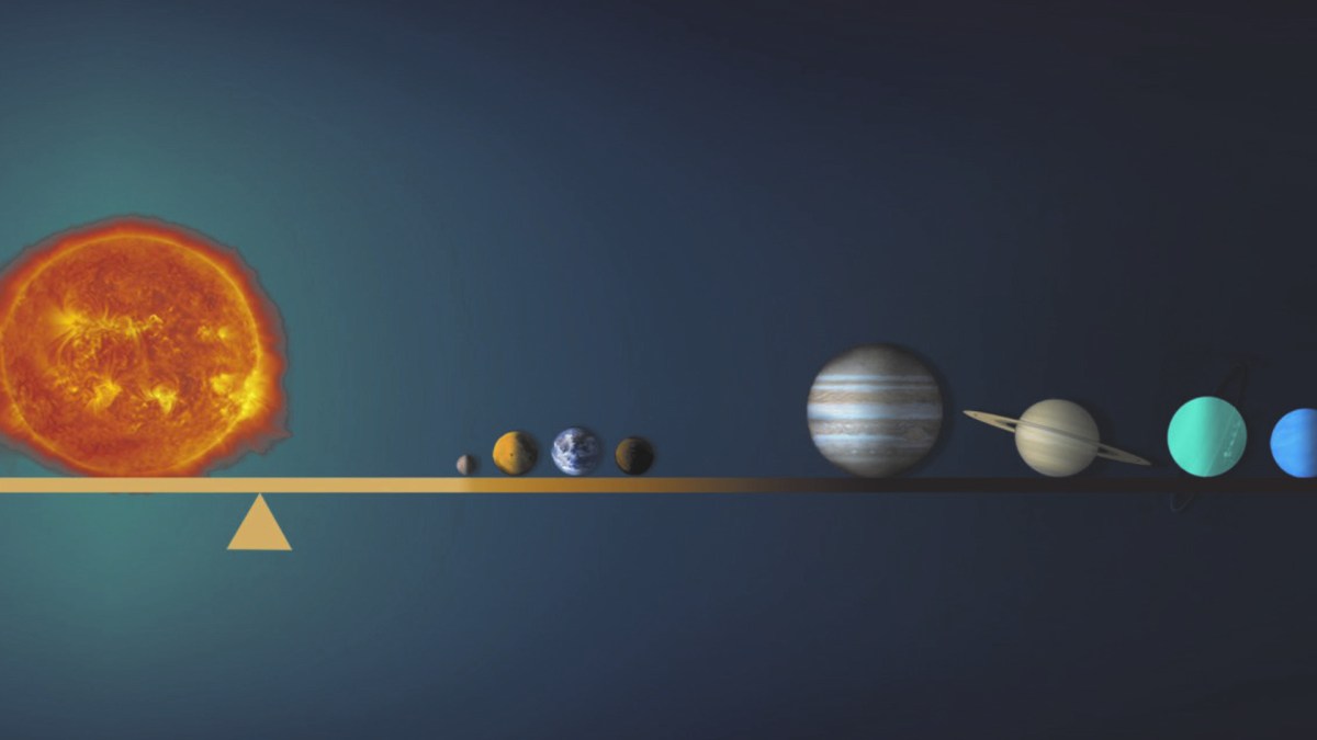 Vue du système solaire. // Source : Tonia Klein/NANOGrav Physics Frontier Center (image recadrée) Vue du système solaire. // Source : Tonia Klein/NANOGrav Physics Frontier Center (image recadrée)