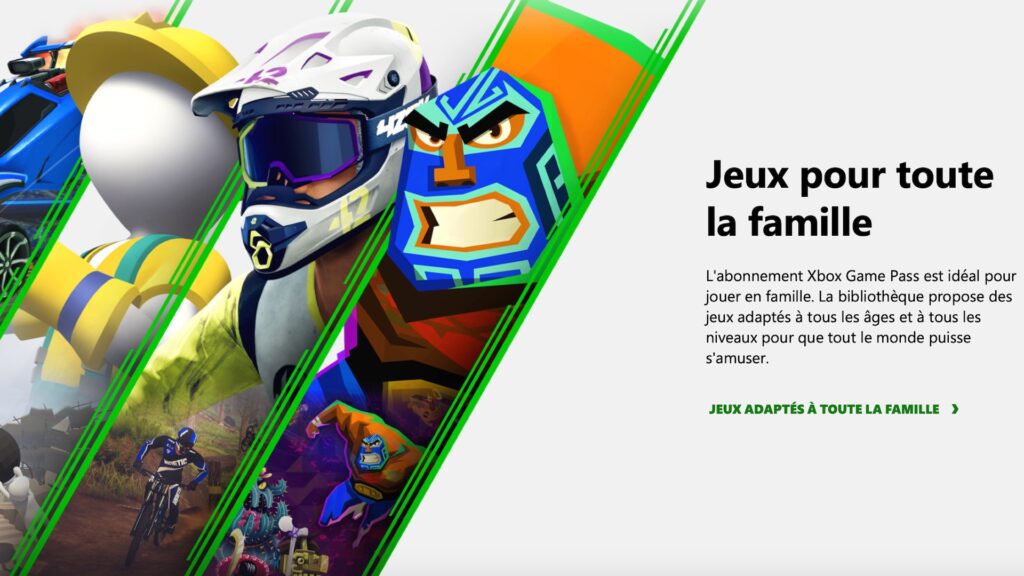 Xbox Game Pass // Source : Microsoft Xbox Game Pass // Source : Microsoft