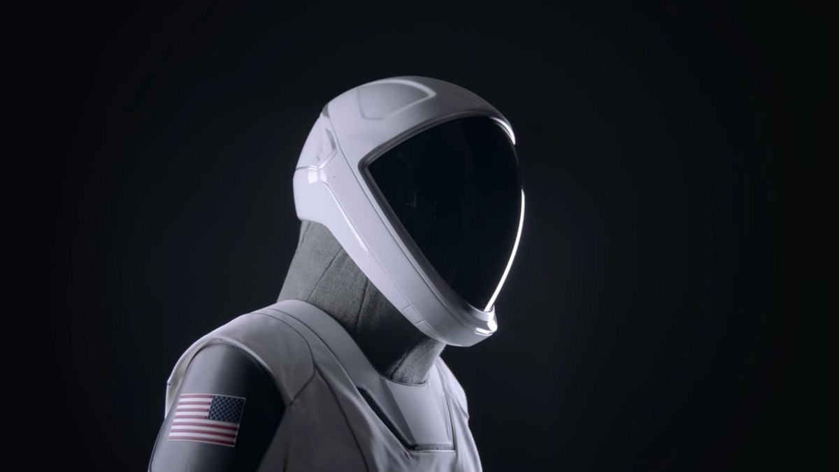 Le Space Suit de SpaceX // Source : YouTube/SpaceX Le Space Suit de SpaceX // Source : YouTube/SpaceX