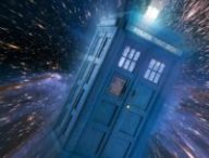 Le tardis de Doctor Who dans son vortex temporel.  // Source : BBC