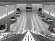 Station de la Boring Company // Source : Twitter Elon Musk