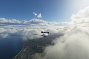 Flight Simulator 2020 sur PC // Source : Capture d'écran Numerama