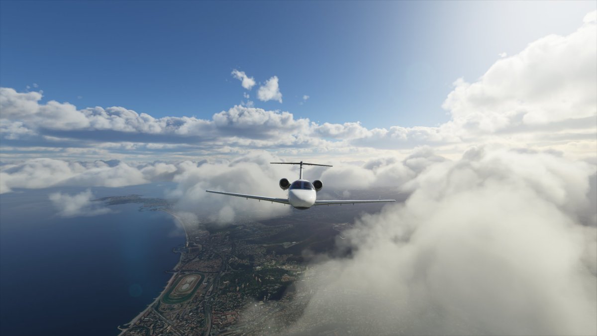 Flight Simulator 2020 sur PC // Source : Capture d'écran Numerama Flight Simulator 2020 sur PC // Source : Capture d'écran Numerama