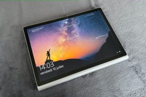 Le Microsoft Surface Book 3 // Source : Maxime Claudel pour Numerama