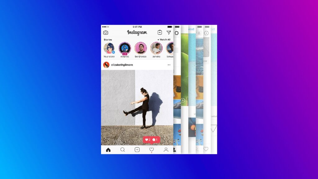 Instagram app Instagram app