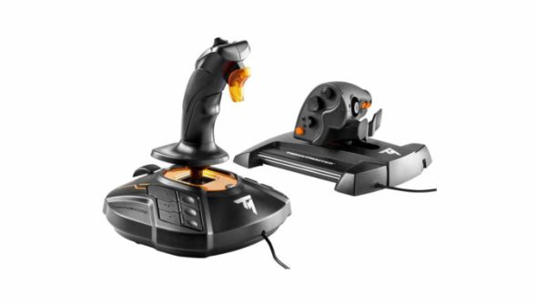 Thrustmaster T.16000M // Source : Thrustmaster Thrustmaster T.16000M // Source : Thrustmaster