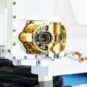 L'instrument SHERLOC de Perseverance. // Source : NASA/JPL-Caltech (photo recadrée) L'instrument SHERLOC de Perseverance. // Source : NASA/JPL-Caltech (photo recadrée)