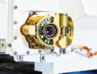 L'instrument SHERLOC de Perseverance. // Source : NASA/JPL-Caltech (photo recadrée)