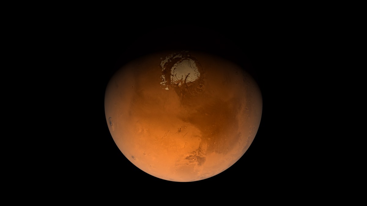 Mars. // Source : Flickr/CC/Kevin Gill (photo recadrée et modifiée) Mars. // Source : Flickr/CC/Kevin Gill (photo recadrée et modifiée)