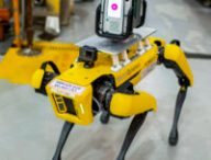 Robots chiens dans une usine Ford // Source : Ford